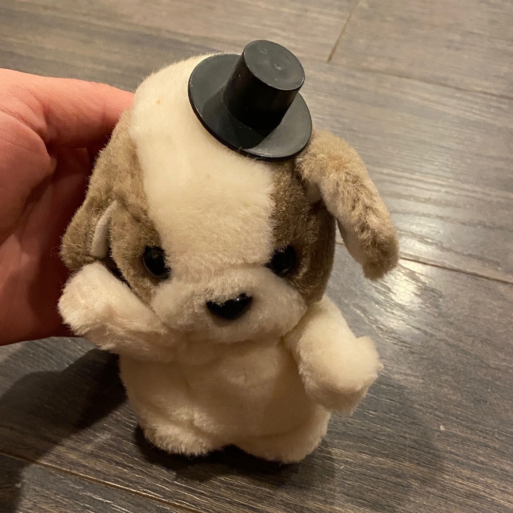 Vintage house of Lloyd groom dog stuffy